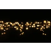 Гирлянда внешняя Lumion Icicle 90 Led 2х0.5 м черный/белый теплый с мерцанием all flicker 20449-DЕ