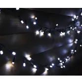 Гирлянда внешняя Lumion String 100 Led 10 м черный/белый 2046-DЕ
