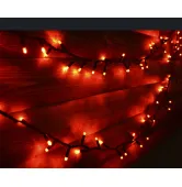 Гирлянда внешняя Lumion String 100 Led 10 м черный/красный 2050-DЕ