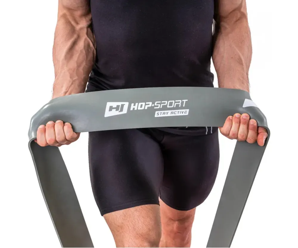 Резинка для фитнеса 55-137 кг Hop-Sport HS-L101RR Серый