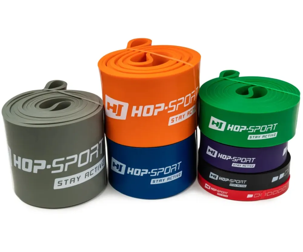 Резинка для фитнеса 55-137 кг Hop-Sport HS-L101RR Серый