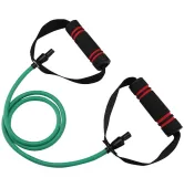 Трубчатый эспандер 9 кг U-Powex Latex Resistance Tube 20LB Green