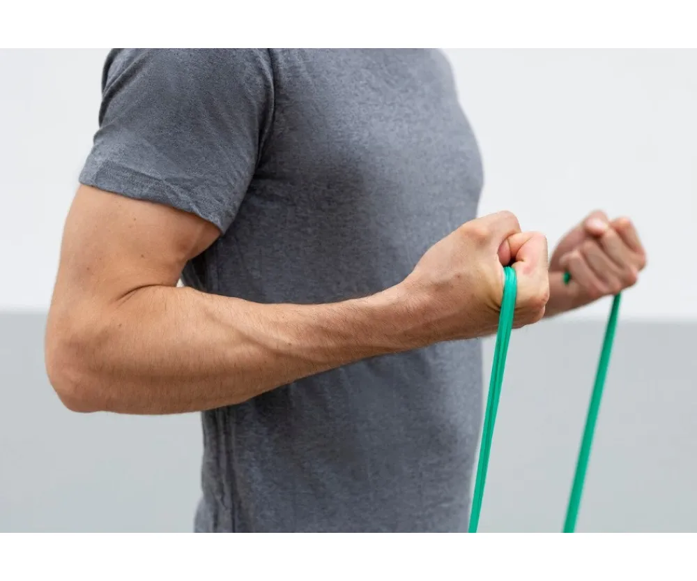 Лента-эспандер 9,1 кг U-Powex Fitness Band 0.5 мм Green