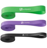 Резиновые петли 9-57 кг 3 шт U-Powex Power Band Black/Purple/Green