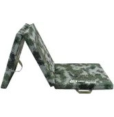 Мат гимнастический 180х60,5 см Hop-Sport HS-065FM 5 см твердый хаки
