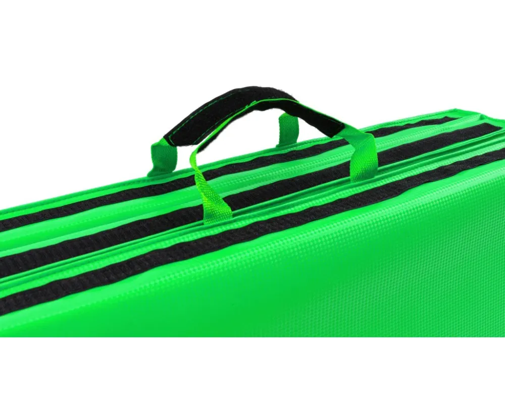 Мат гимнастический 180х60,5 см Hop-Sport HS-065FM 5 см мягкий зеленый