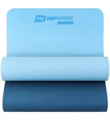 Коврик для фитнеса Hop-Sport TPE HS-T006GM 0,6 см сине-голубой