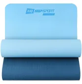 Коврик для фитнеса Hop-Sport TPE HS-T006GM 0,6 см сине-голубой