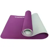 Спортивный коврик TPE 183 х 60 х 0,6 см Toorx Yoga Professional MAT-184 Burgundi/Perla