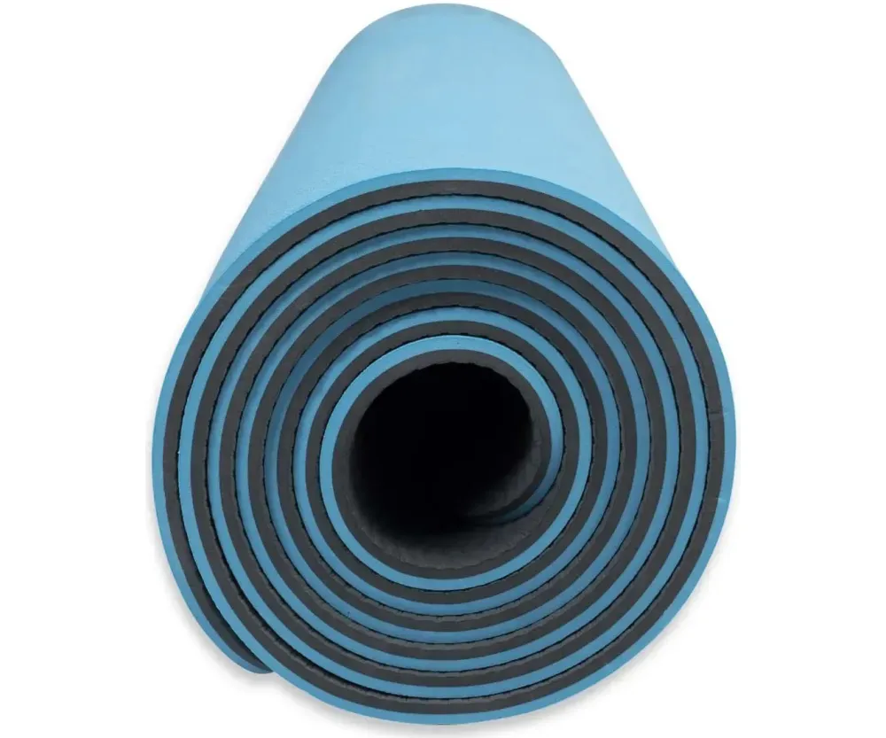 Спортивный коврик TPE 183 х 60 х 0,6 см Toorx Yoga Professional MAT-184 Burgundi/Perla