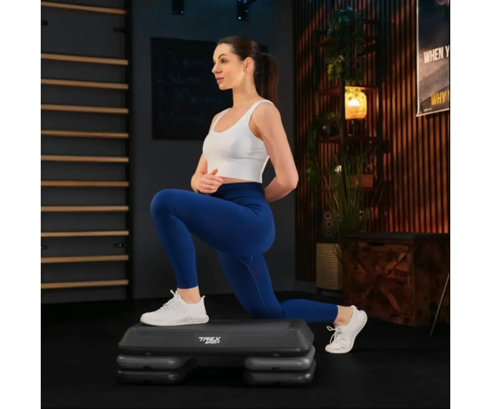 Степ-платформа 3 уровня Trex Sport TX-038PAS