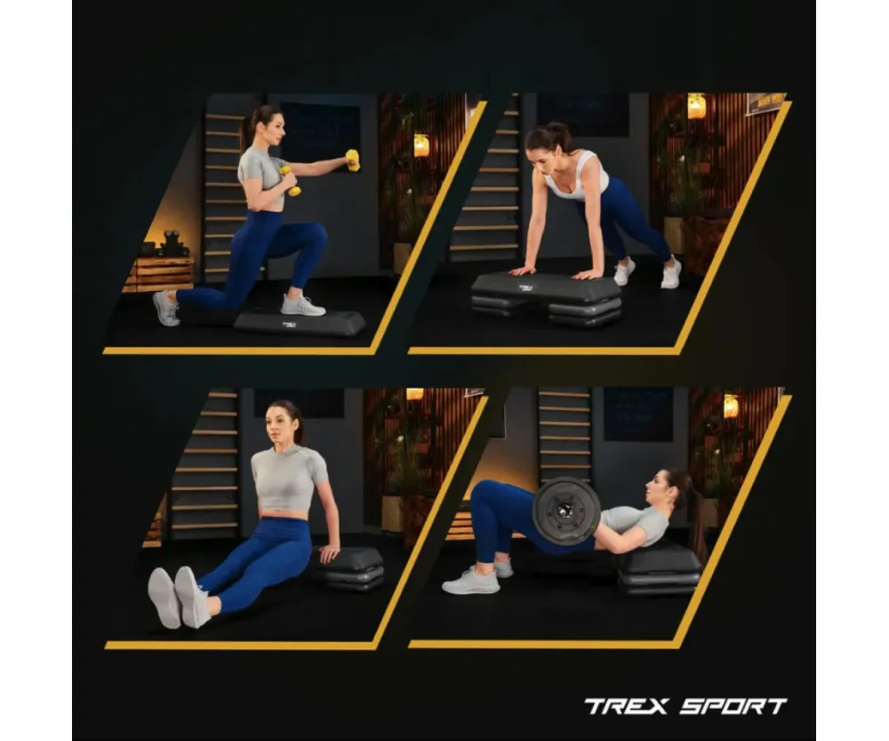 Степ-платформа 3 уровня Trex Sport TX-038PAS