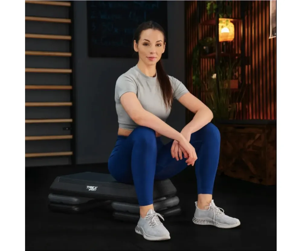 Степ-платформа 3 уровня Trex Sport TX-038PAS