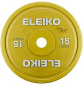 Диск соревновательный для пауэрлифтинга Ø51 мм 15 кг Eleiko IPF