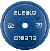 Диск соревновательный для пауэрлифтинга Ø51 мм 20 кг Eleiko IPF
