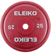 Диск соревновательный для пауэрлифтинга Ø51 мм 25 кг Eleiko IPF