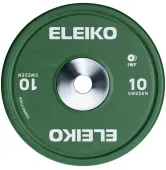 Диск змагальний для важкої атлетики Ø51 мм 10 кг Eleiko IWF