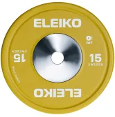 Диск змагальний для важкої атлетики Ø51 мм 15 кг Eleiko IWF