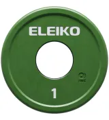 Диск малого веса Ø51 мм 1 кг Eleiko IWF (RC)