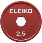 Диск малого веса Ø51 мм 2,5 кг Eleiko IWF (RC)