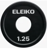 Диск Ø51 мм 1,25 кг Eleiko Change Plate Black