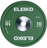Диск змагальний для пауерліфтингу Ø51 мм 10 кг Eleiko WPPO