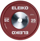 Диск соревновательный для пауэрлифтинга Ø51 мм 25 кг Eleiko WPPO