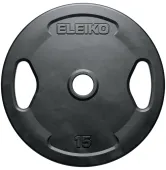 Диск обрезиненный Ø51 мм 15 кг Eleiko Grip Plate 3085671-15