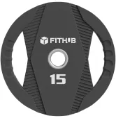 Диск уретановый 15 кг FITHUB FH-TP-15