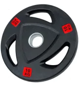 Диск олимпийский обрезиненный Ø51 мм 10 кг Generation Fitness RCP18-10 кг