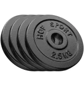 Сет из металлических дисков Ø31 мм 4 х 2,5 кг Hop-Sport Strong