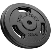 Сет из металлических дисков Ø31 мм 2 х 20 кг Hop-Sport Strong