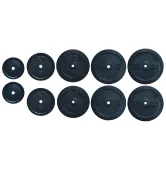Набор дисков 105 кг (2х2,5 кг, 2х5 кг, 2х10 кг, 2х15 кг, 2х20 кг) на гриф Ø25, 30, 50 мм RN-Sport