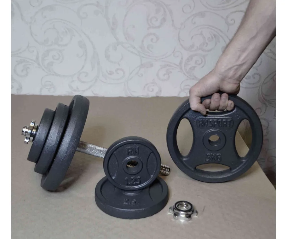 Диск металлический Ø26 мм 5 кг RN-Sport