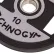 Диск олимпийский Ø51 мм 10 кг TechnoGym TGD-10 - фото №2