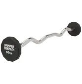 Штанга уретановая изогнутая 10 кг Hammer Strength FF10TPS
