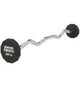 Штанга уретановая изогнутая 20 кг Hammer Strength FF20TPS