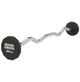 Штанга уретановая изогнутая 30 кг Hammer Strength FF30TPS