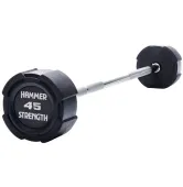 Штанга уретановая прямая 45 кг Hammer Strength FF45TPP