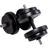 Гантели наборные 2 x 17 кг Fit-On Chrome