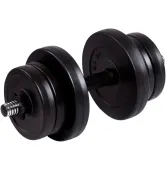 Гантель наборная 1 x 11 кг Fit-On Chrome