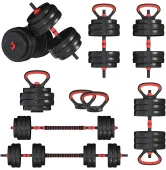 Гантели с функцией штанги 6в1 53 кг Fit-On