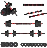 Гантели с функцией штанги 2в1 23 кг Fit-On Pro