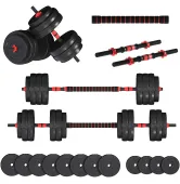 Гантели с функцией штанги 2в1 53 кг Fit-On Pro