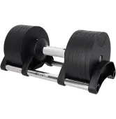 Гантель регулируемая 4-24 кг, шаг 4 кг, Fit-On Select