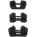 Гантели наборные касетные Fit-On Flex 1-18 кг, 2 шт - фото №5