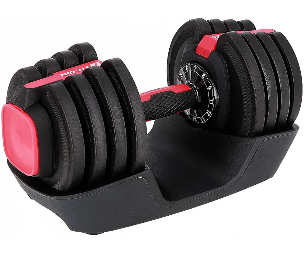 Гантели наборные касетные Fit-On Flex 1-18 кг, 2 шт