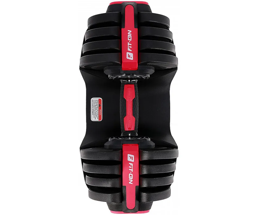 Гантели наборные касетные Fit-On Flex 1-18 кг, 2 шт