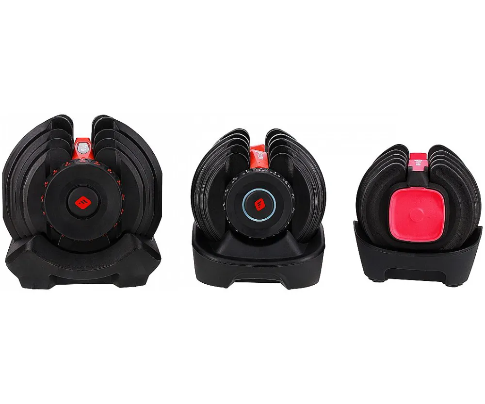 Гантели наборные касетные Fit-On Flex 1-18 кг, 2 шт