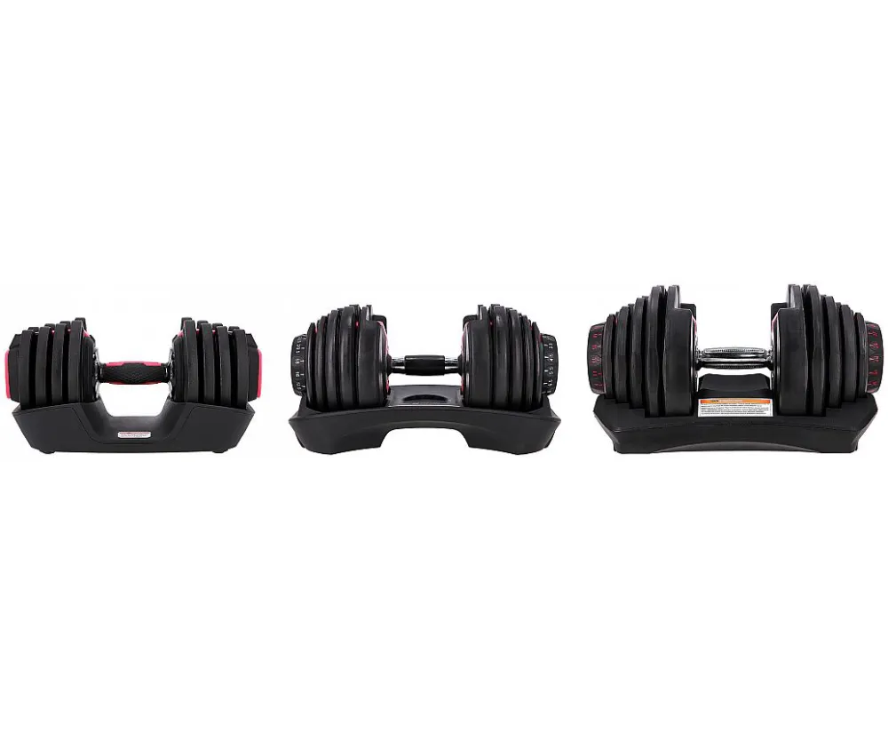 Гантели наборные касетные Fit-On Flex 1-18 кг, 2 шт
